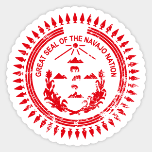 Navajo Nation Great Seal Sticker